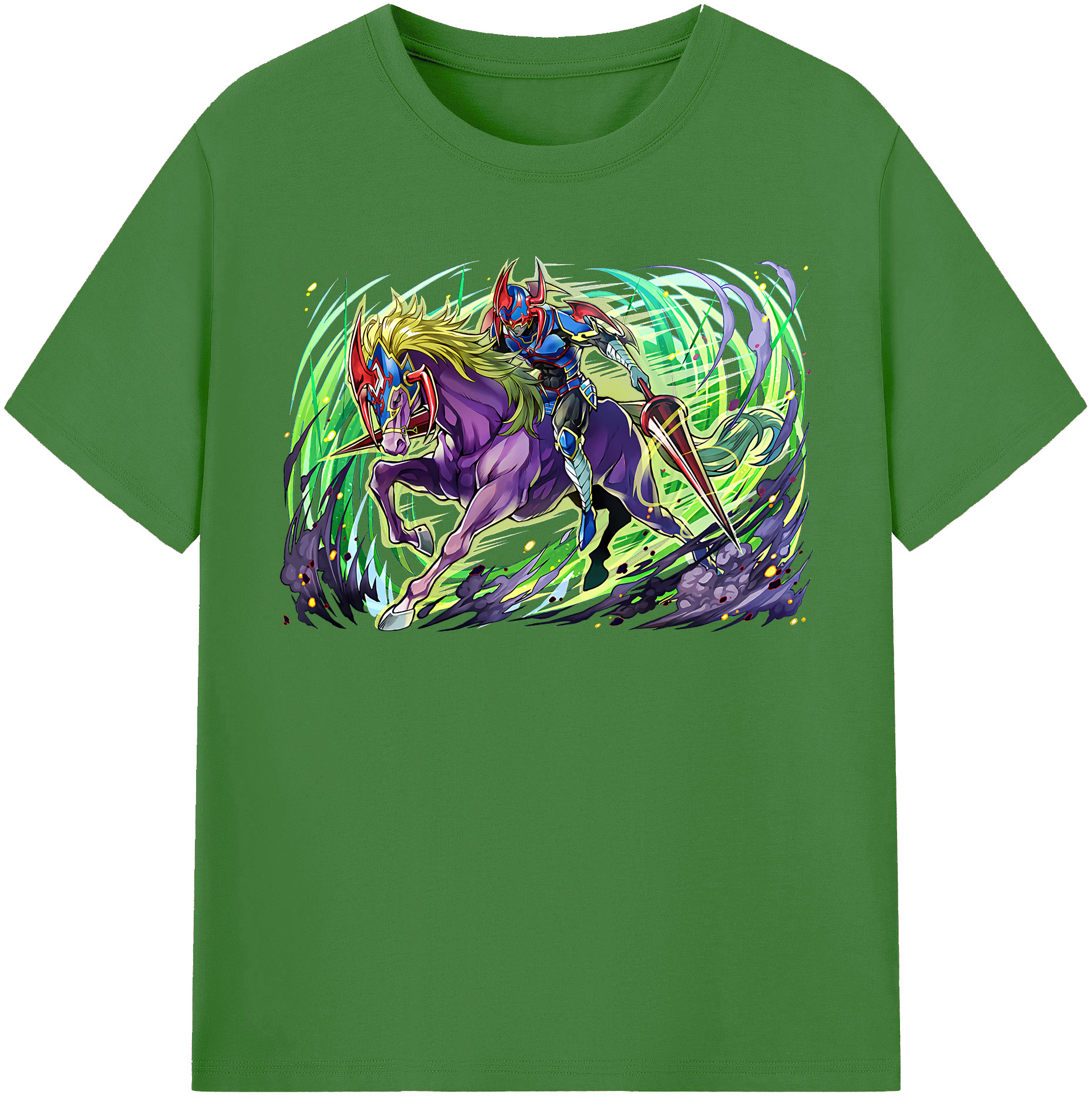 （画像用） 遊☆戯☆王 Yu-Gi-Oh! レディースカジュアルプリントTシャツ（綿100％）
